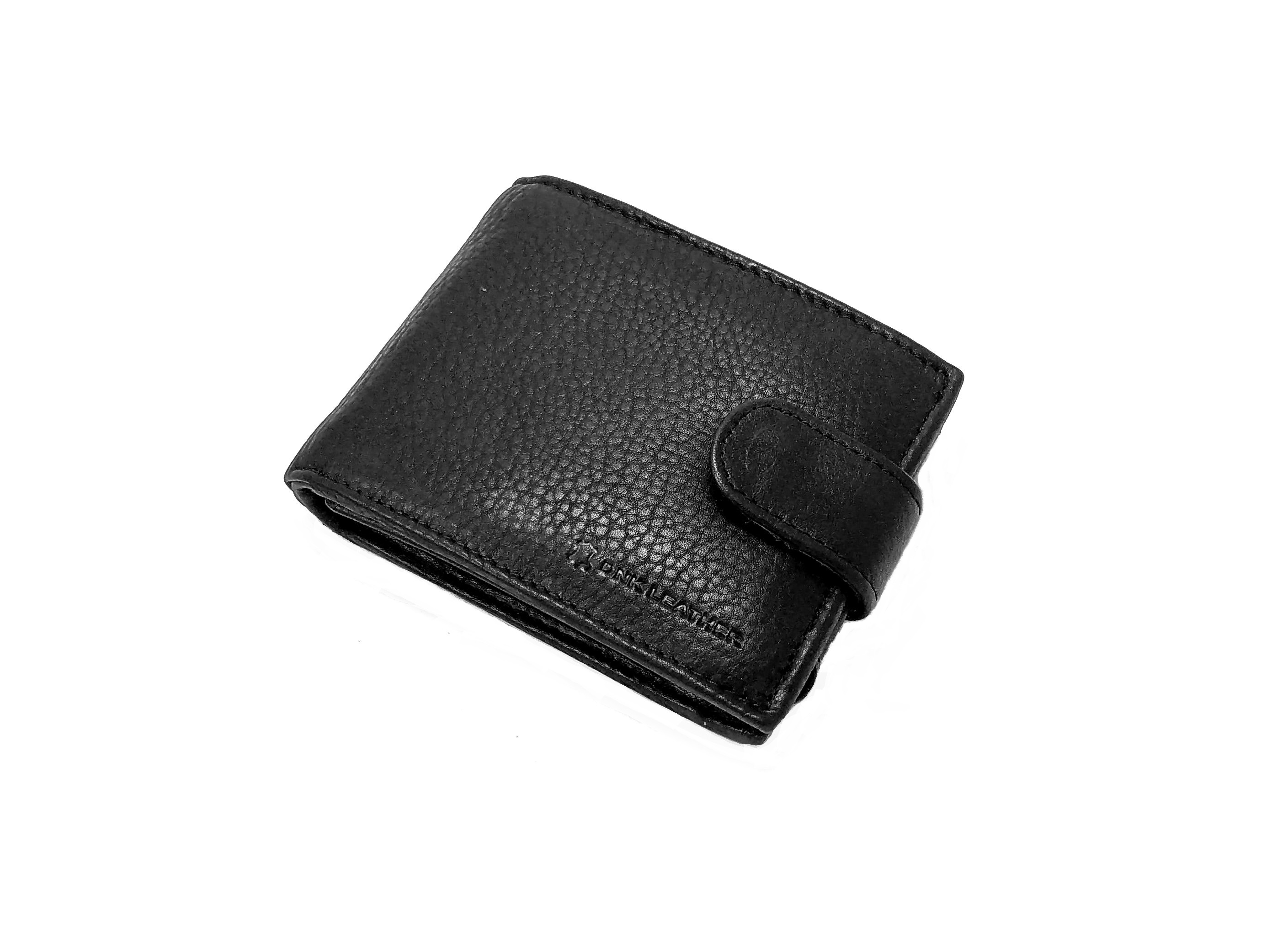 Гаманець чоловічий DNK Leather N035L-CCF BLACK Гаманець чоловічий DNK Leather N035L-CCF BLACK